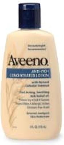 Aveeno Anti-Itch Concentrated Lotion, 4-Ounce Bottles (Pack of 3)