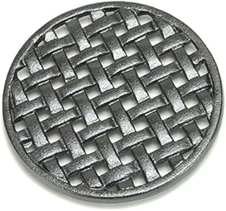 Minuteman International woodstove Tabletop cast Iron Trivet, Black