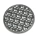 Minuteman International Round Lattice woodstove Tabletop cast Iron Trivet, Black