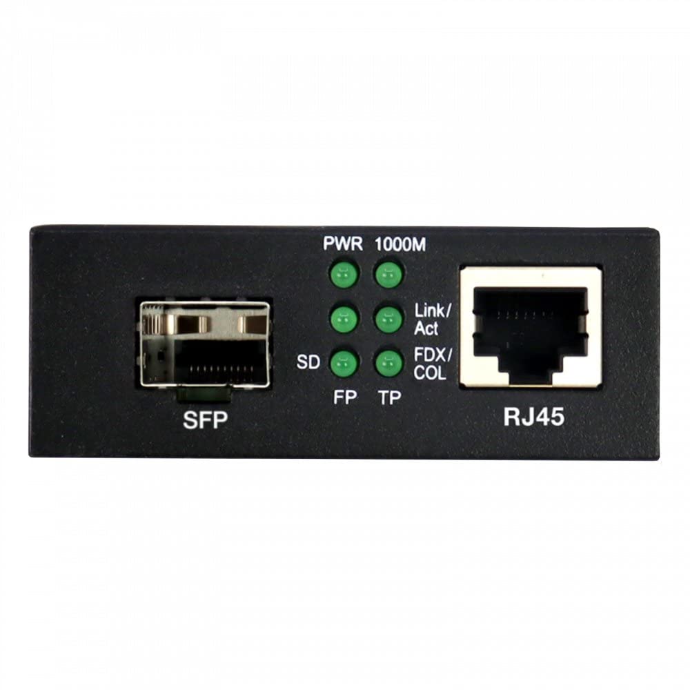 Televes Convertisseur média RJ45-SFP pour fibre optique Gigabit jusqu’à 10 km