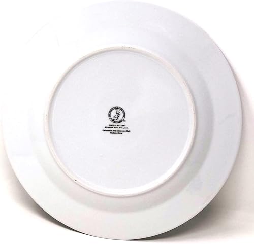 Miniatura 2 de Plato de cena de porcelana pesada de conejo de Pascua (10-58 pulgadas)