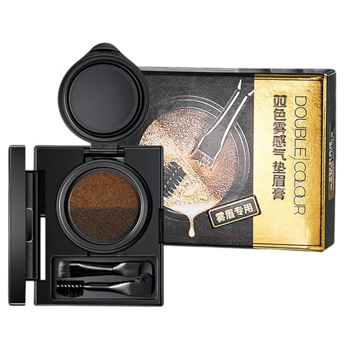 maquillaje para cejas, pomada para cejas, Kit versátil de sellos para delineador de ojos y cejas, Sello multifuncional para delineador de ojos de doble cabeza, polvo para cejas resistente al agua y cr