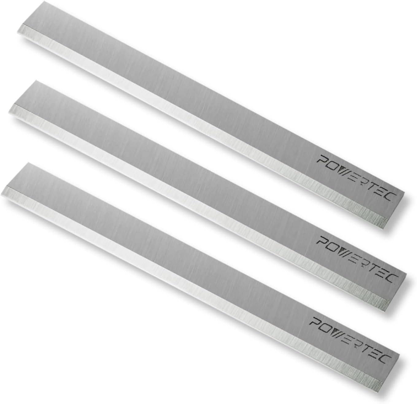 POWERTEC 6-Inch HSS Jointer Knives - Replacement Blades For Delta 37-658 (Set Of 3)