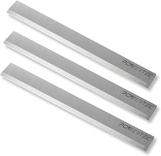 POWERTEC 148031 6-Inch HSS Jointer Knives for Delta 37-205 37-220 37-275X, Set of 3