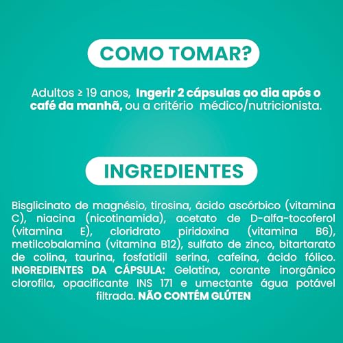 Mental Focus, Bigens, 60 cápsulas (Unidade)