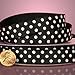 Black And White Polka Dots Grosgrain Ribbon, 3/8" X 25Yd