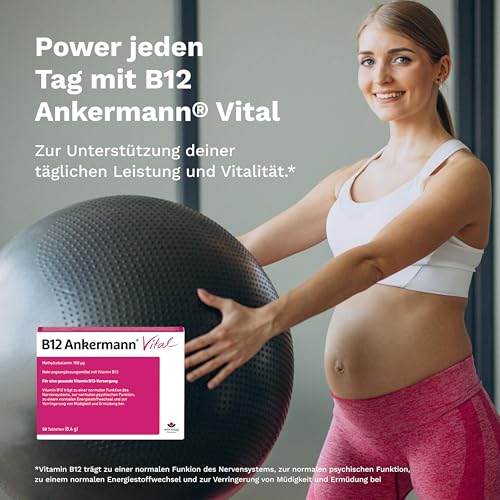 B12 Ankermann® Vital: Deine B12-Quelle. Ideal für Veganer, 50 Stück
