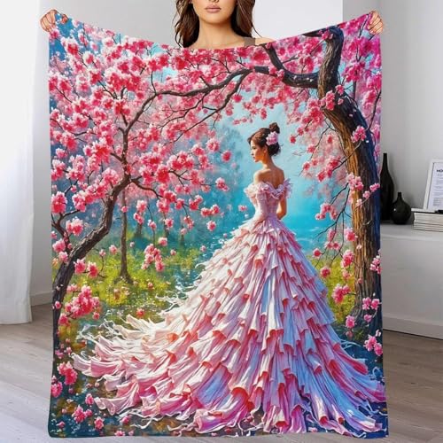 Robe de beauté couverture douillette plaid 3D en microfibre douce et chaude - 6