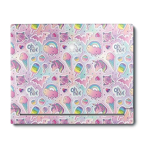 Image of MightySkins Skin Compatible with Alienware X16 R1 (2023) Full Wrap Kit - Unicorn Popsicle | Protective, Durable, and Unique Vinyl Decal wrap Cover | Easy to Apply & Change Styles | Made in The USA