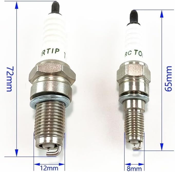 Motorcycle Accessories Spark Plug D8RTIP And JH9RC Ignition Fit For ZONGSHEN ZS194MQ NC450 MOTOLAND AVANTIS(1pcs of D8RTIP)