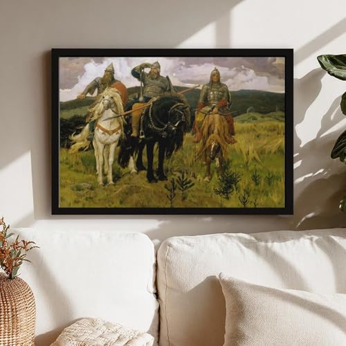 Toile Viktor Vasnetsov Warriors pour combler le vide mural de votre salon - 7