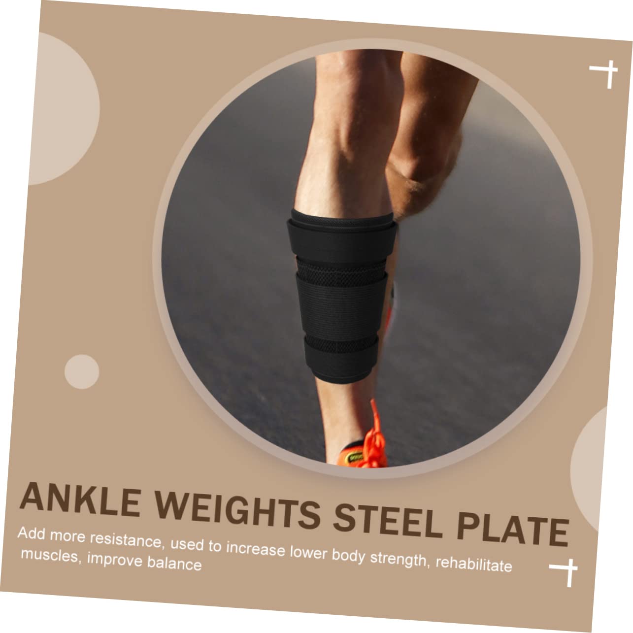 1set Pesi Regolabili Per Caviglie Allenamento Per Gambe Esercizi Di Fitness Per Uomini Cavigliere Con Materiale Assorbente Comode e Stabili Durante Jogging e Passeggiate