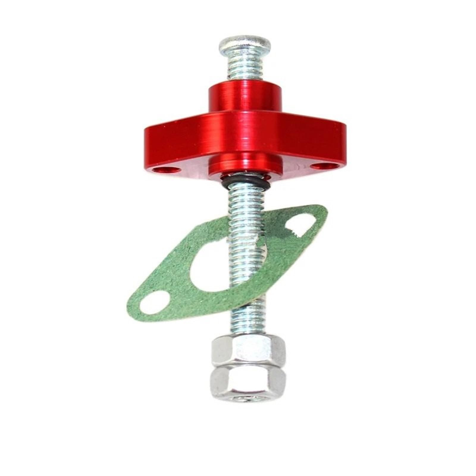 Tensor Cadena Moto Compatible con todoterreno Kl 250 a/c 78-84 Klx 250 94-96 Kl 600 650 KlrMotorcycle ajustador Manual cadena de distribución de leva(E)