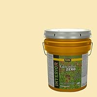 Vista 3 de Rodda Paint CASCADIA ZERO Interior Semi-Gloss Paint & Primer in One, Quart, Gold Tweed