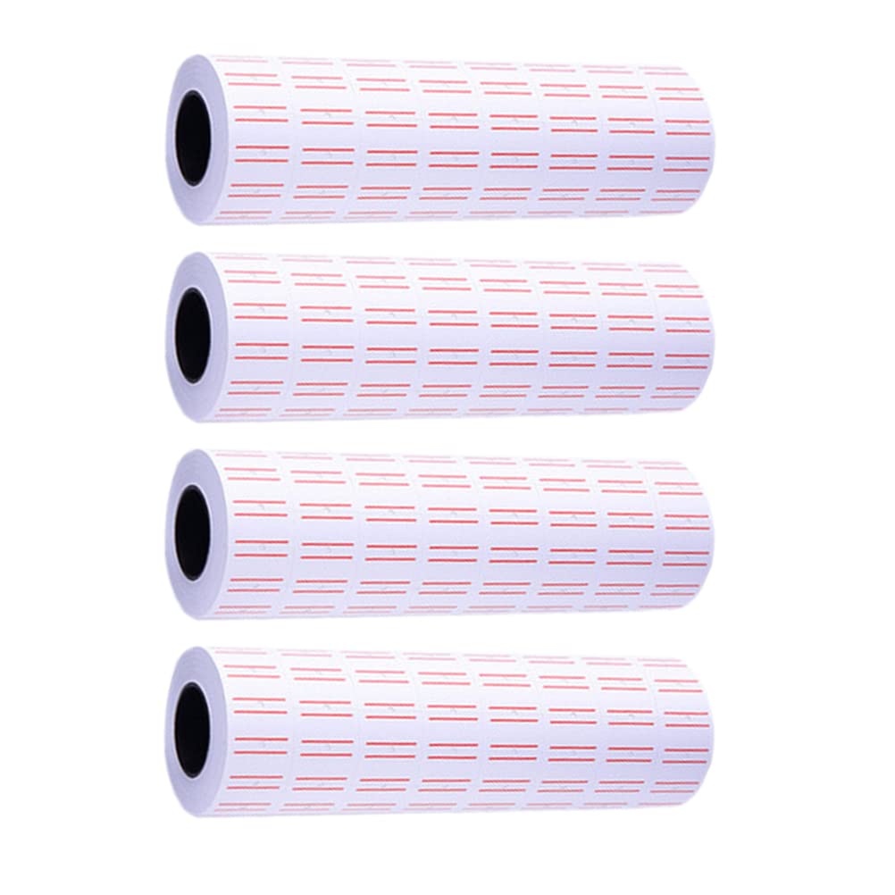 Etiqueta Adhesiva de Precio en Papel Blanco 40 Rollos