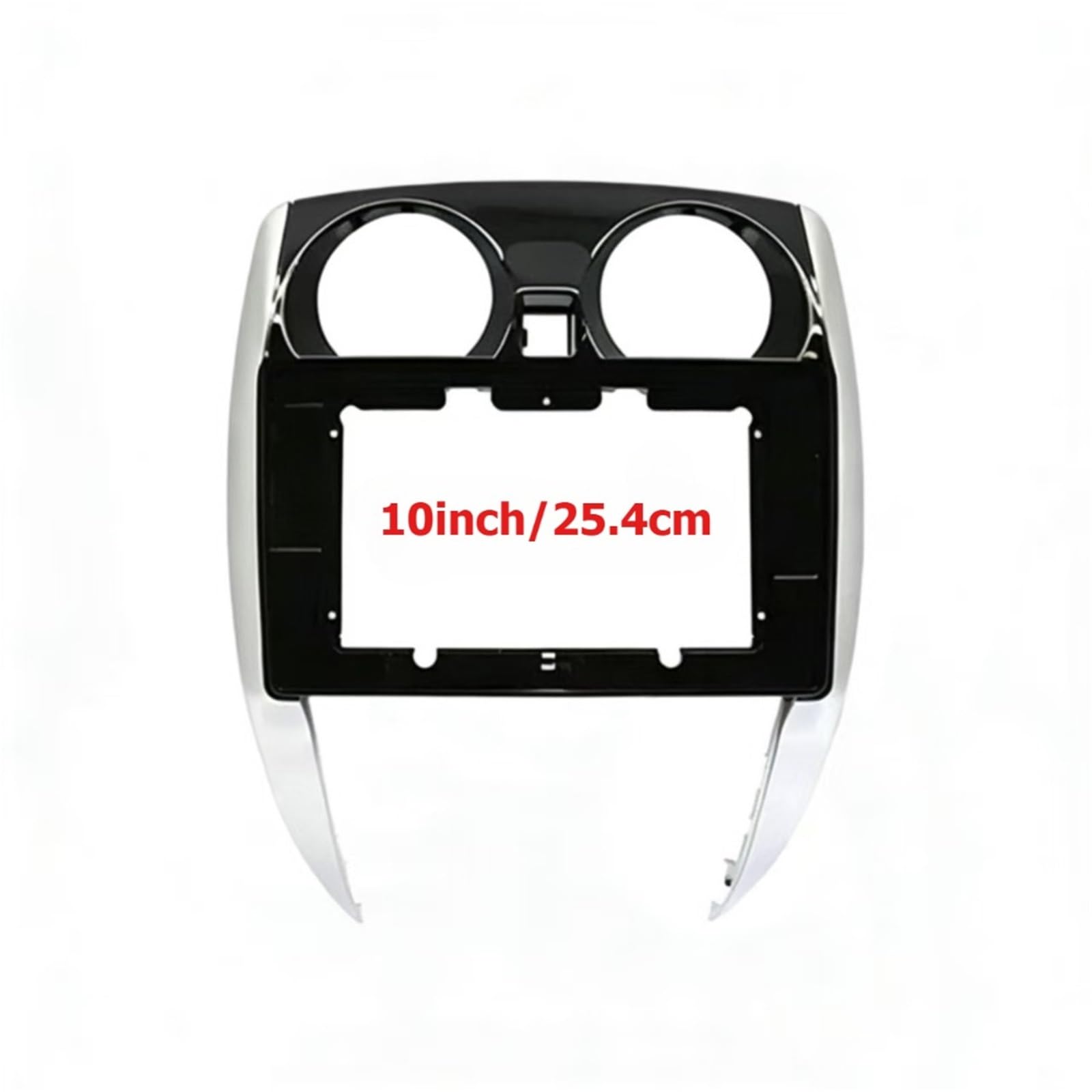 Mascherina per Autoradio per Nissan per Note 2014-2017 | Modifica Del Pannello Di Controllo Centrale Con Telaio Versatile Fascia Per Autoradio Con Telaio Da 10 Pollici