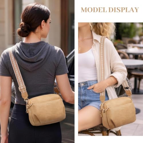 Image of Crossbody Bag for Women Vegan Leather Handbag Purse Anti Theft RFID