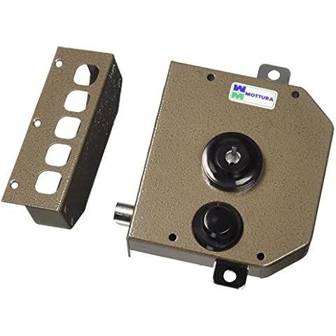 Mottura - Cerradura triple con medio giro Bomba - cilindro de 30 mm Cover