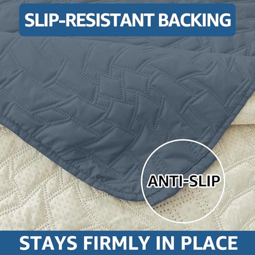 Ystyle Sesselschoner Für Relaxsessel, Sesselbezug Mit Armlehne, Sesselschoner Für Fernsehsessel, Sesselüberzug rutschfest… – Ansicht 5
