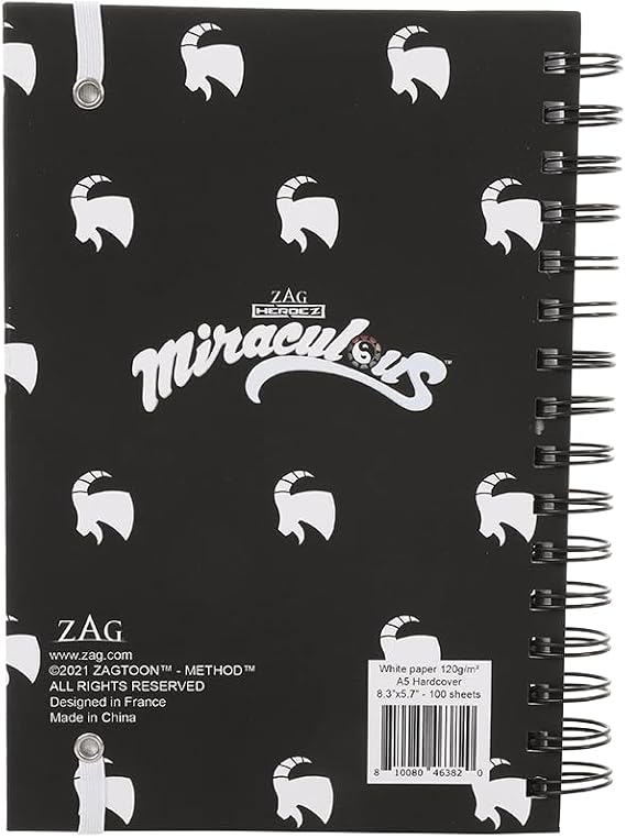 ZAG STORE - Miraculous Ladybug - Super Heroes Notebook Caprikid