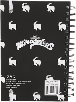 ZAG STORE - Miraculous Ladybug - Super Heroes Notebook Caprikid