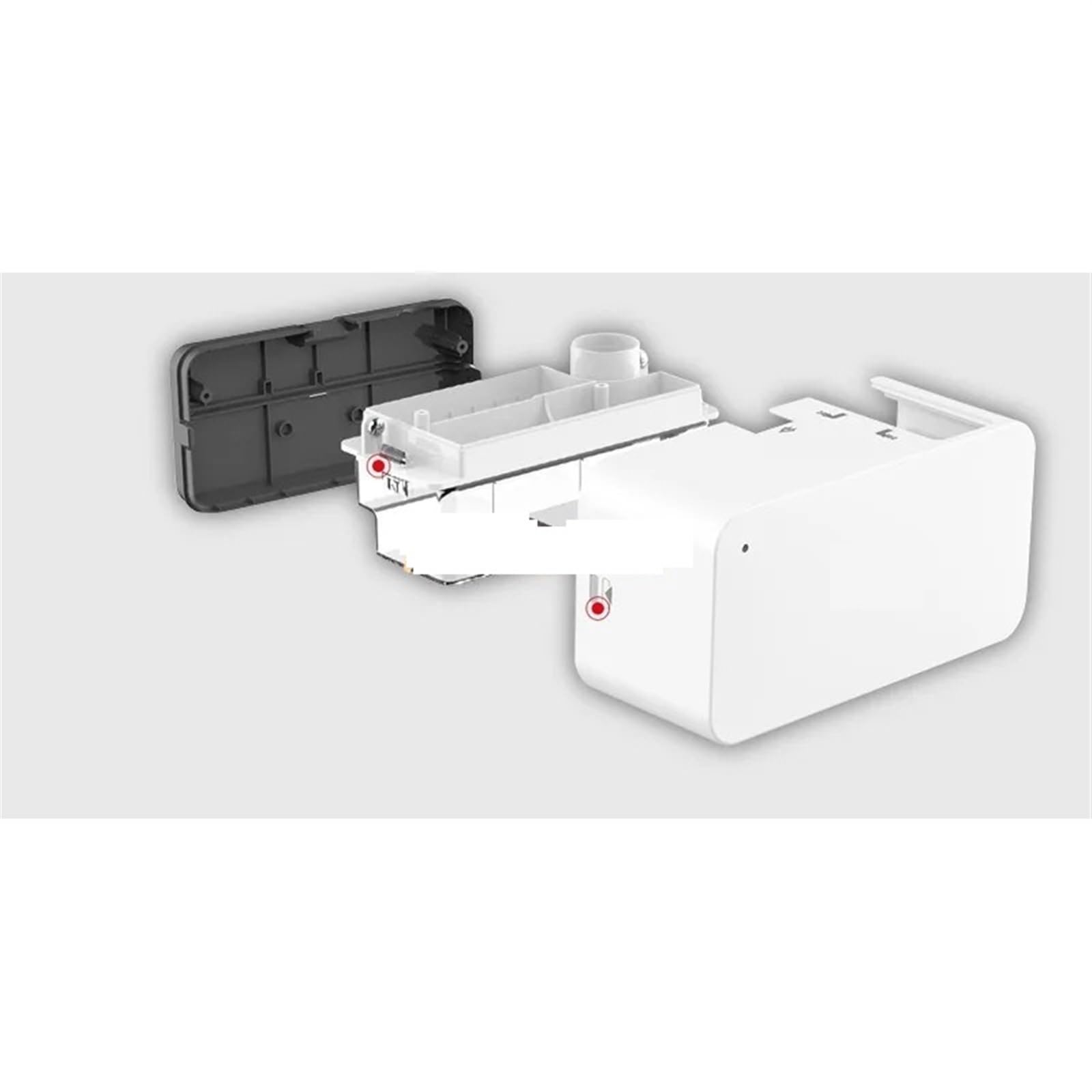 Pompe de Relevage Climatisation, Pompe à eau externe ultra silencieuse for la maison, accessoire entièrement automatique for condensats, pompe de draina de climatisation intégrée