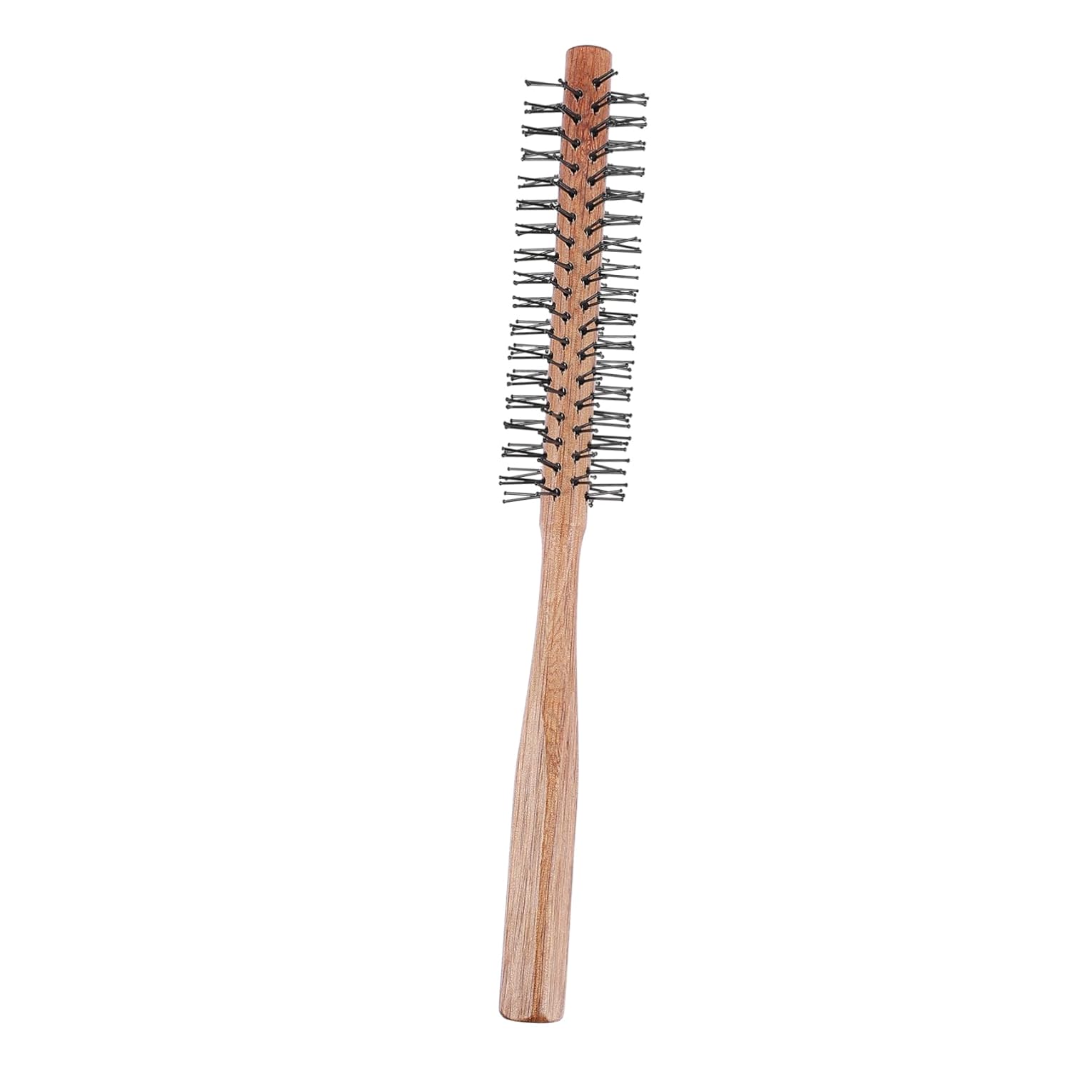 Wooden Hairdressing Comb Cylinder Curly Hair Styling Tool Lightweight Scalp Massage Hair Care Accessory for Women Gift