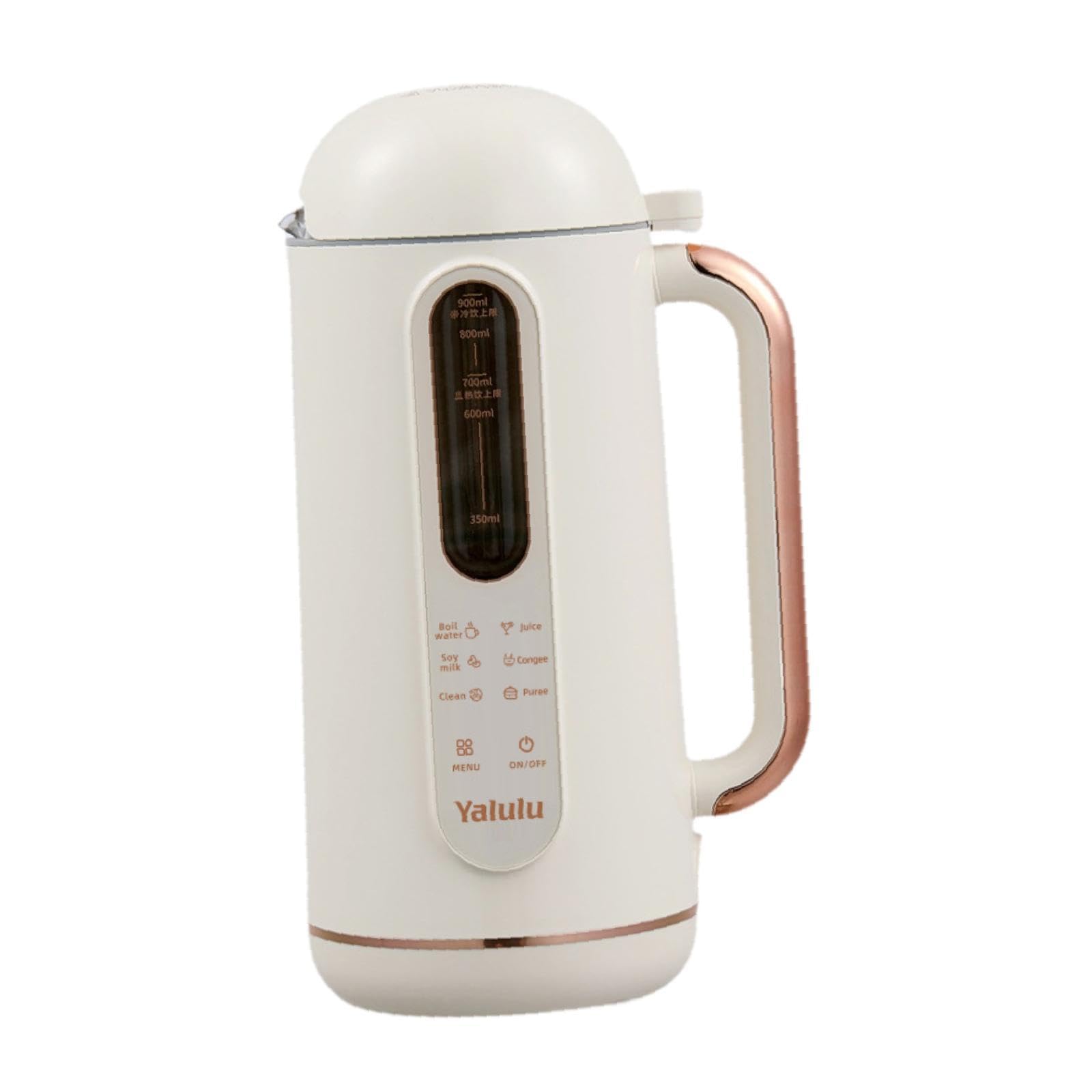 Electric Soy Milk Machine Oat Milk Machine Juicer for K | Electric Soy Milk Machine Oat Juicer for Kitchen Camping Picnic Stainless Steel Pp 900Ml-image-16