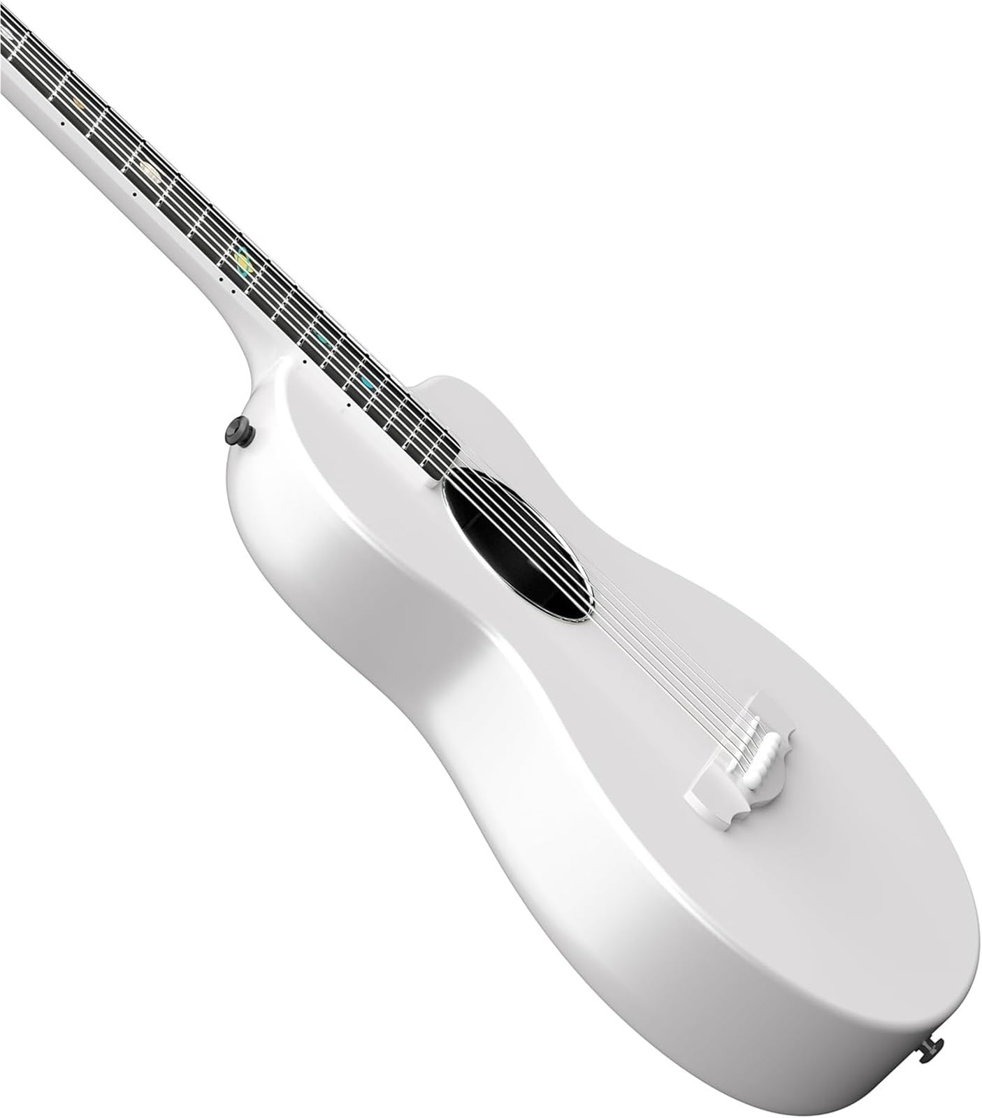 Gitara Elektryczna 38 Calowa Smukła Sześciostrunowa Gitara Akustyczna Z Włókna Węglowego Odpowiednia Dla Początkujących