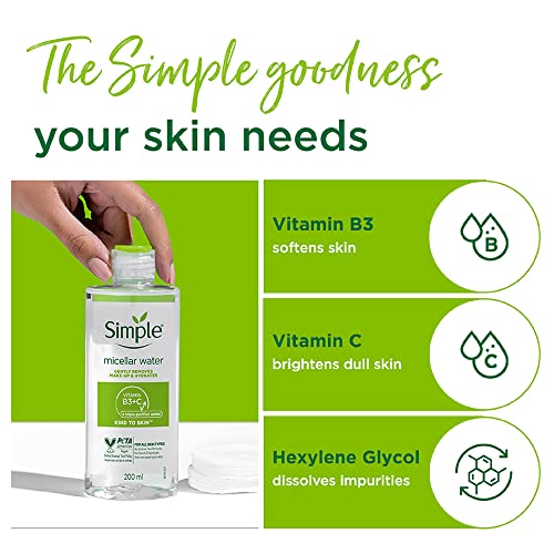 Simple Kind To Skin Micellar Cleansing Water 200Ml #TOP6