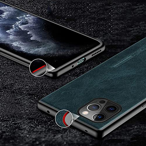 Protection iPhone 12 Pro Max étui en cuir mince housse antichoc - 4