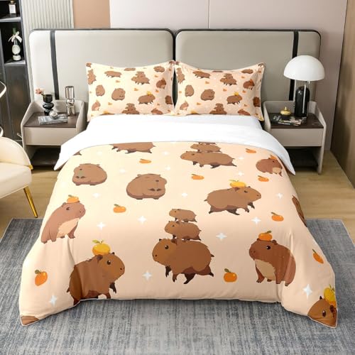 Homewish 100  algodón Capybara Lover Funda