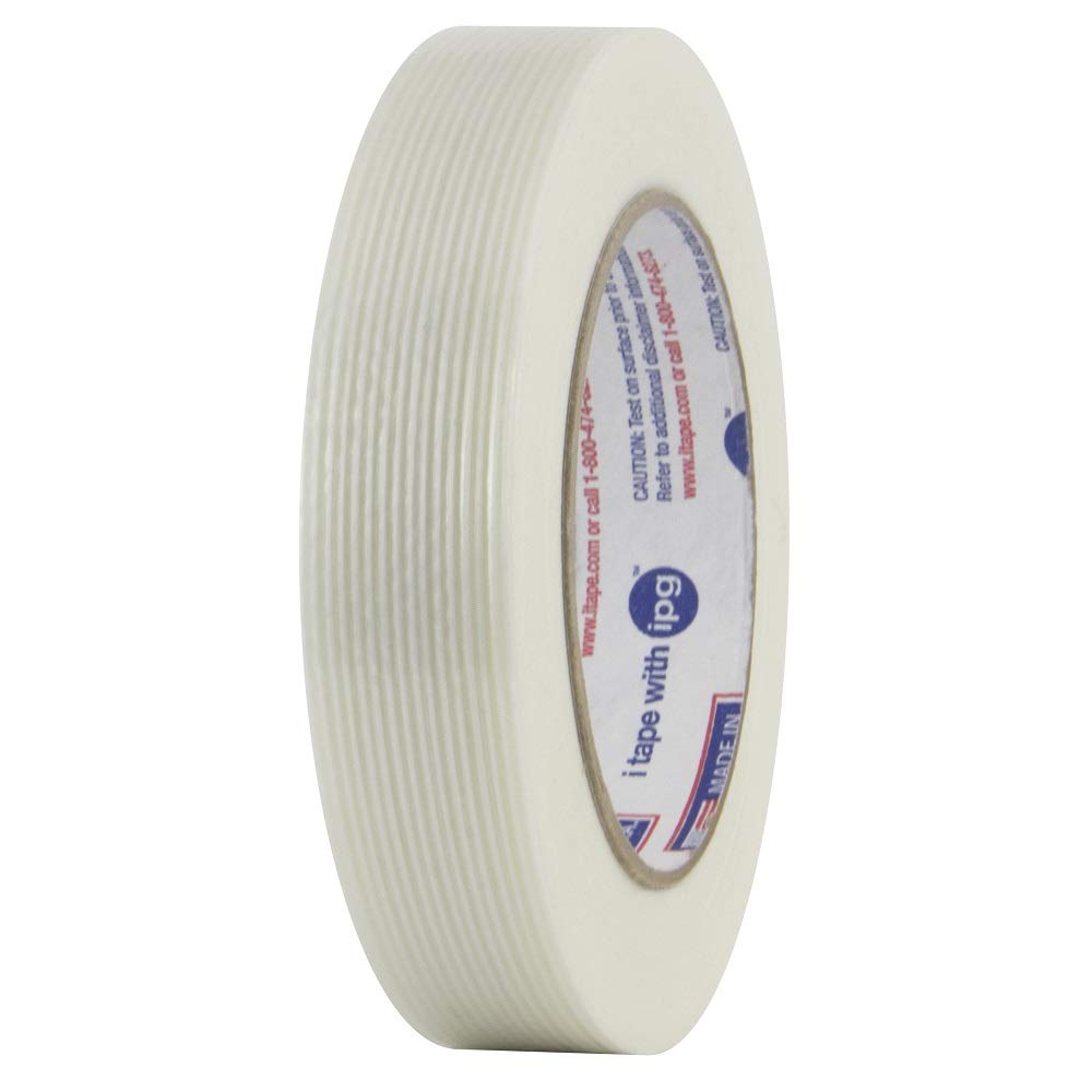 IPG - Industrial IPG RG300 Filament Tape, 12mm x 54.8m, Clear, (72-Pack), RG300.39