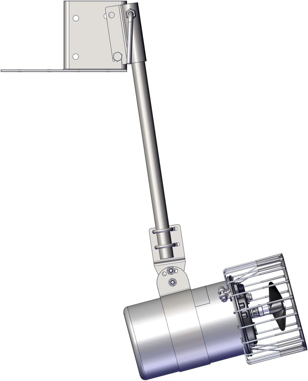 Kasco Universal Dock Mount Kit (243485)| Unit & Pipe Not Included | Dock Mount for 1/2, 3/4 and 1HP De-icer | Stainless Steel | Universal Kit | Mount on Docks, Pilings, and Waterfront Property