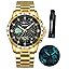 Gold Band Black Face
