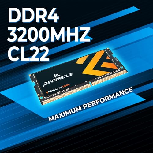 Image of Timetec Pinnacle 32GB KIT(2x16GB) DDR4 3200MHz (or 2933MHz or 2666MHz) PC4-25600 Non-ECC Unbuffered 1.2V CL22 2Rx8 Dual Rank 260 Pin SODIMM Laptop Notebook PC Computer Memory RAM Module Upgrade