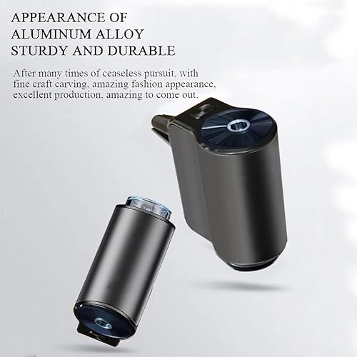 Miniatura 6 de Vidya Ambientador inteligente para automóvil con tres ajustables, recargable por USB, difusor de aromaterapia para automóvil de largo tiempo de