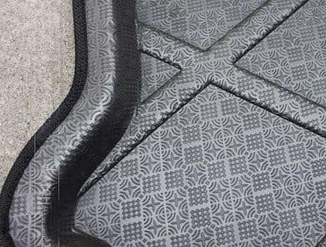 Auto Accessories Durable Trimmable Custom Fit Boot Liner Cargo Mat Rear Trunk Tray Carpet Fit for 2006 2007 2008 2009 2010 2011 2012 Suzuki SX4 5-DR Hatch