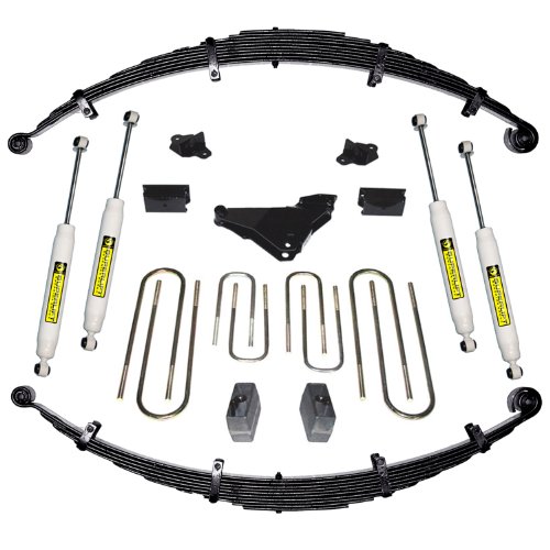 Superlift 4" Lift Kit for Ford F-250/F-350 | Complete Lift Kit with Front & Rear Superlift Shadow Series Shocks | K632 | Fits 2000-2004 Ford F-250 / F-350