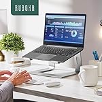 RUBOXA-Ergonomic-Laptop-Stand-for-Desk-Elevated-Laptop-Computer-Stand-with-Nonslip-Tabs-Prevents-Shoulder-Back-and-Neck-Pain-and-Laptop-Overheating
