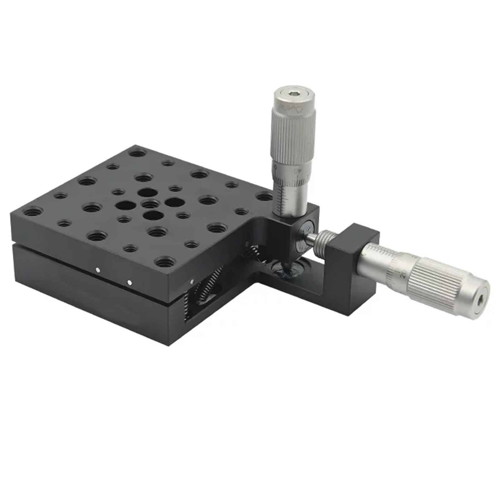 Vituord Manual Xy Axis Linear Stage, Pitch Deflection Translation Sliding Table, Micrometer Fine-tuning, ±4° Angle Adjustmen, For Optical Experiment A