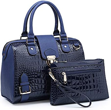 Dasein Women Barrel Handbags Fashion Satchel Bags Top Handle Shou...