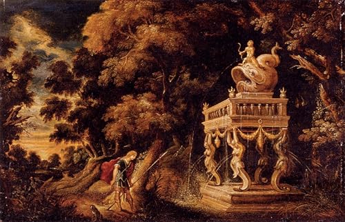 Tableau sur Toile d'Art Abstrait Thésée par De Keuninck Décoration Maison 60x90cm