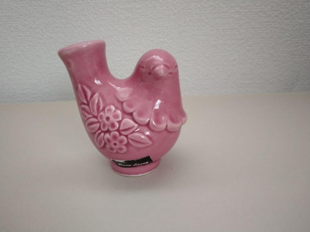 Amazon.co.jp: Deco社 Rosa Ljung ロサユング 小鳥 花瓶 : ホーム