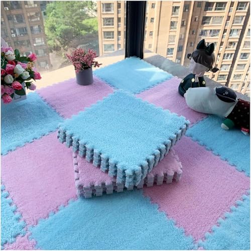 nCnCJ[ybg tH[pYvC}bg vbVGAO 36 30x30cm ` C^[bLOtH[}bg ӂӂtA^C(Pink+Light Blue,0.6cm)