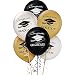 Graduation Balloons Gold/Silver/Black/White - 12 inch(15 per package)
