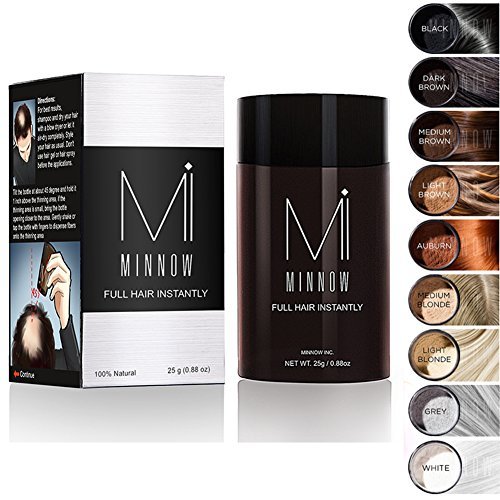 Hair Building Fibers Natural Hair Loss Concealer for Men and Women 0.87oz-(Auburn)
