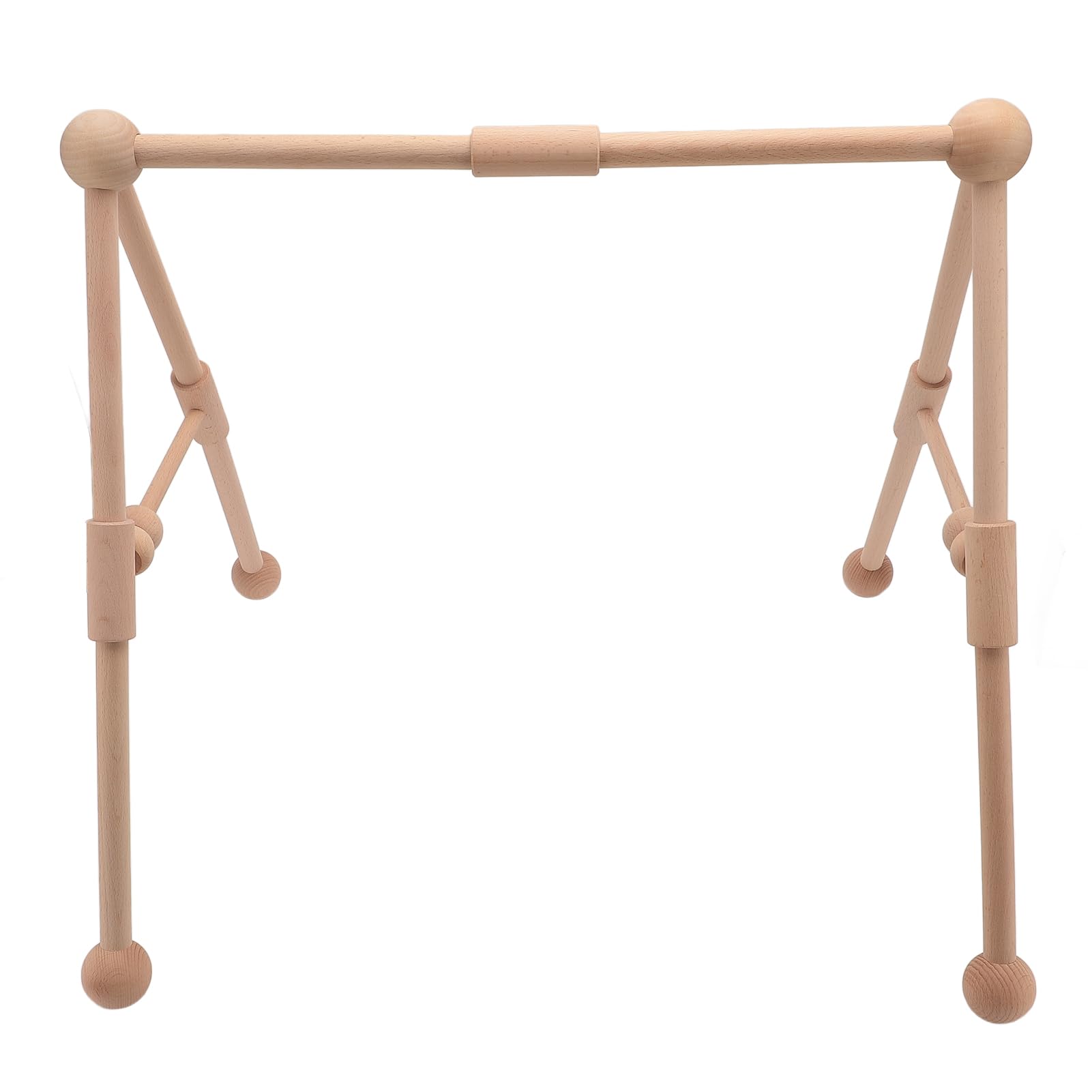 Tappeto Gym Baby in Legno con Telaio di Supporto Stabile
