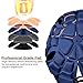 COOLOMG Soft Shell Flag Football Helmet 7v7 Rugby Helmet Scrum Cap Soccer Padded Headgear Adjustable Head Protector for Youth Kids Purple