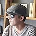 XIXIDIAN Fashion Newsboy Caps Mens Herringbone Flat Caps Women Men Painters Hats Soft Autumn Winter Caps Hats (Color : A, Size : 56-58cm)